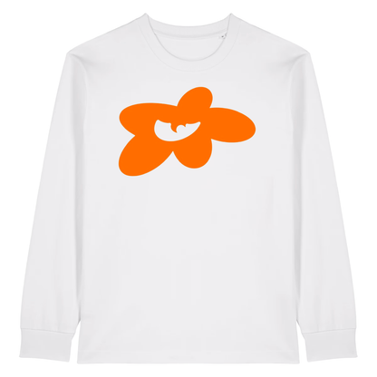 Orange Flower Long Sleeve