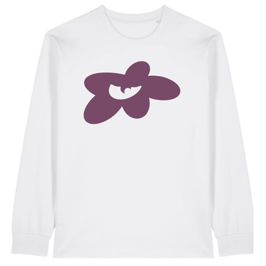 Purple Flower Long Sleeve