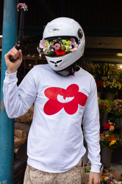 Red Flower Long Sleeve