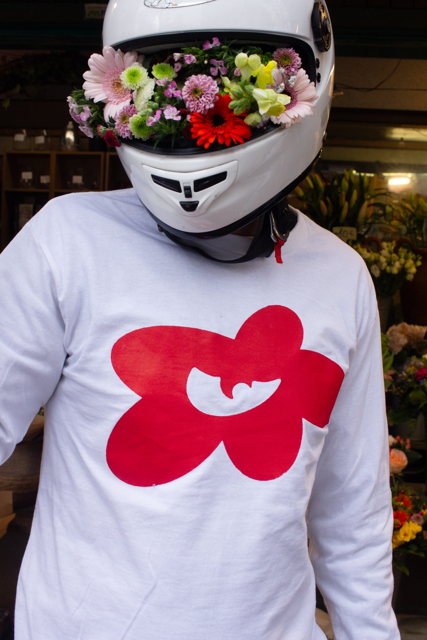 Red Flower Long Sleeve