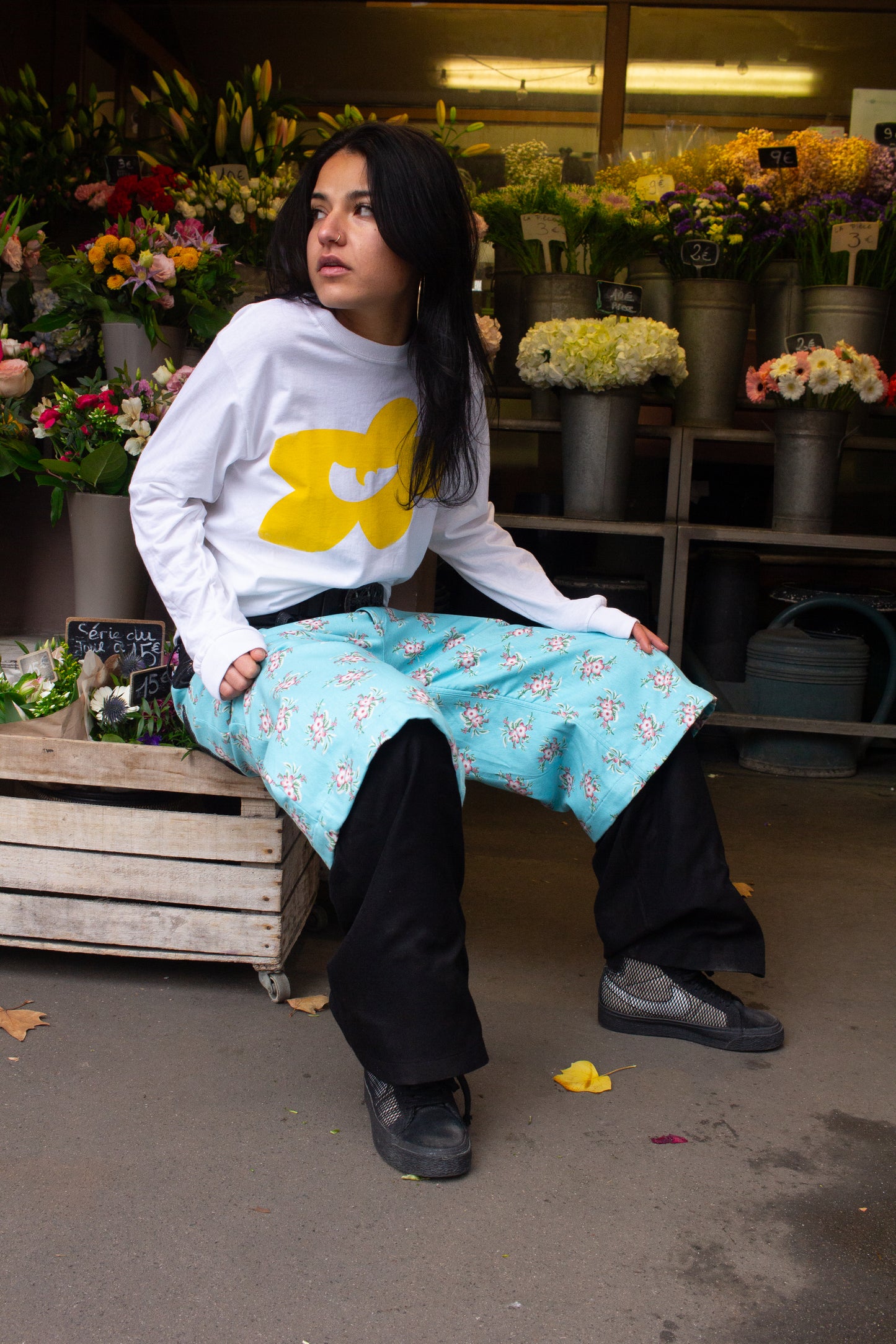 Yellow Flower Long Sleeve
