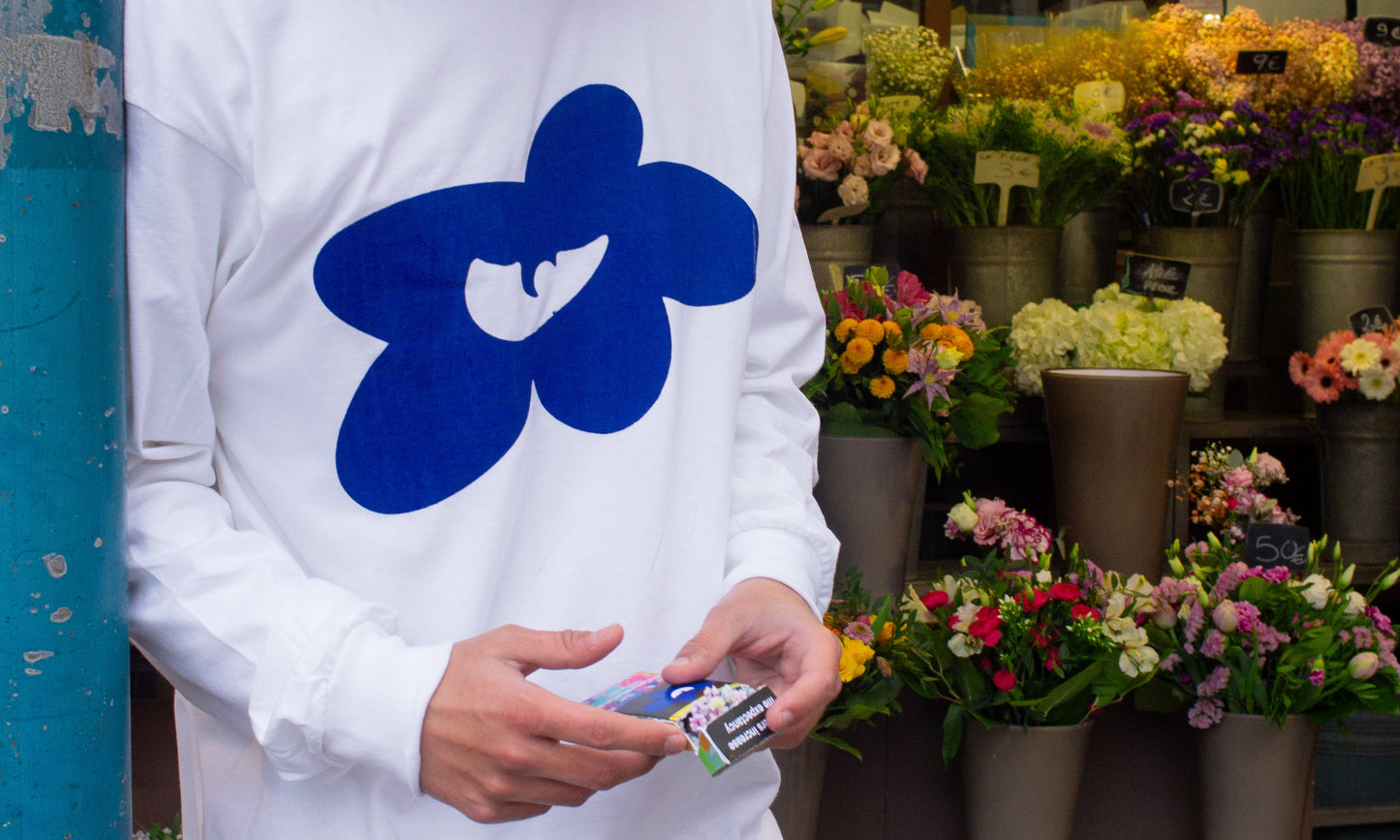 Original Blue Flower Long Sleeve