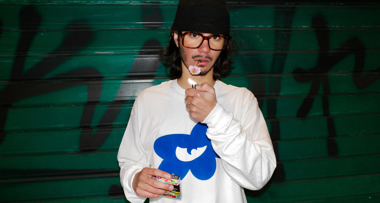 Original Blue Flower Long Sleeve